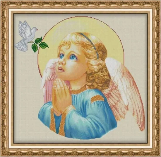 Религия Ангелче с гълъб