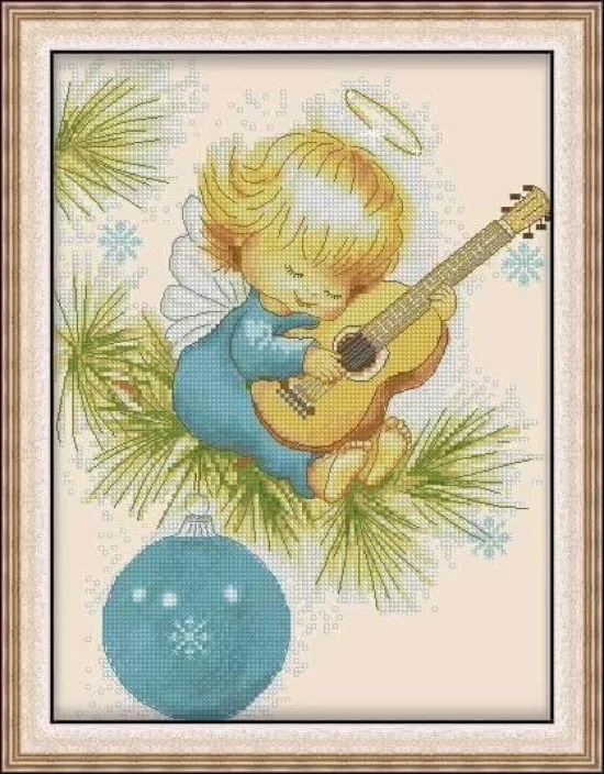 Религия Ангелче с китара