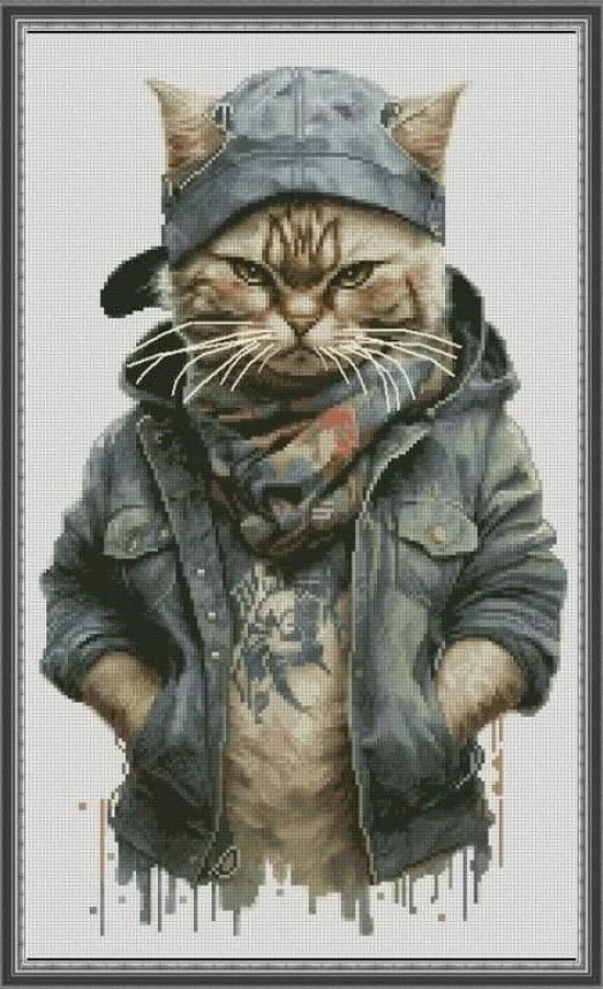 Животни Брутален котарак