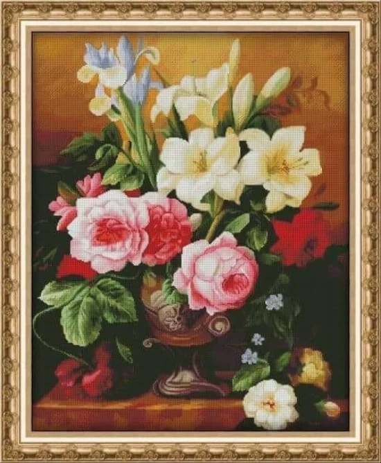 Цветя Букет с лилии