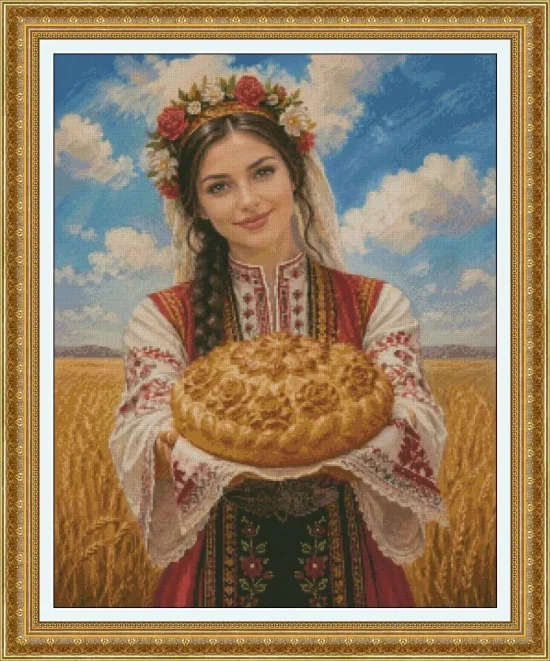 Фолклор Българка с погача
