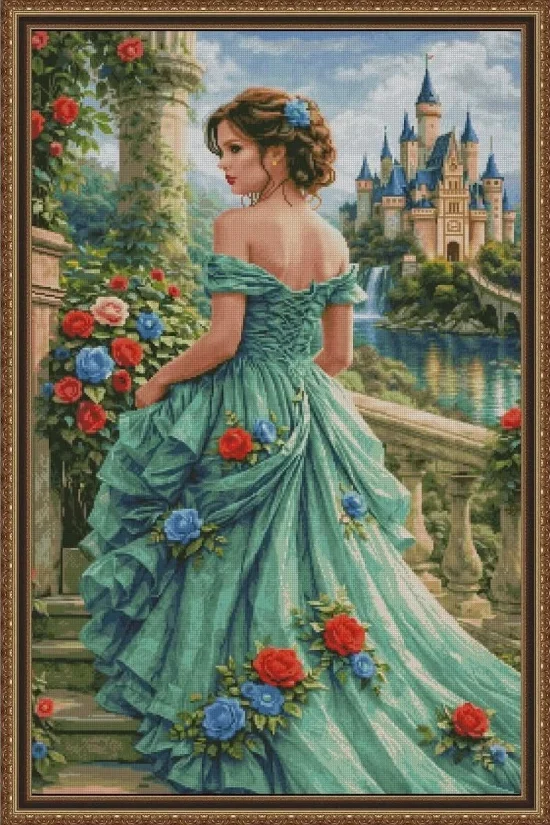 Образи Дамата от приказния замък