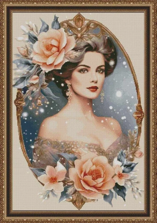 Образи Дамата с розите