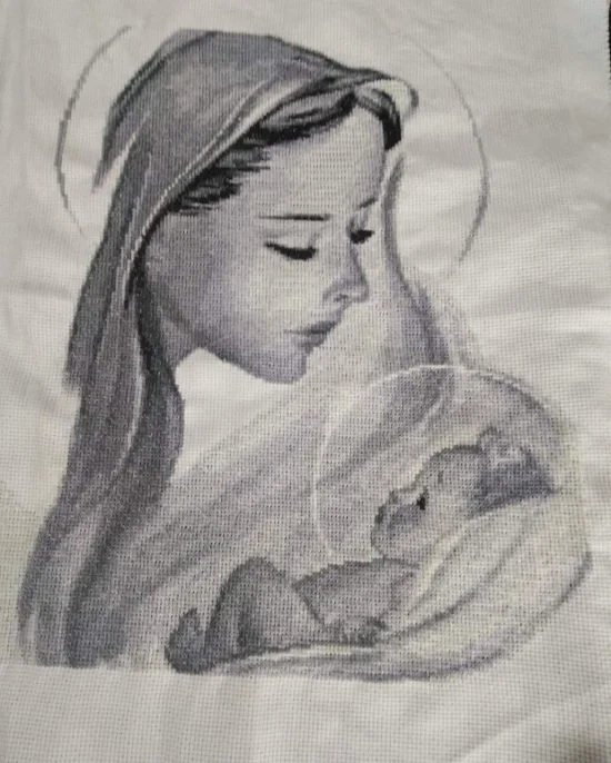 Дева с дете