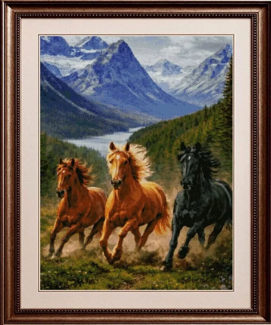 Животни Диви коне