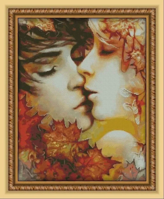 Сезонни пейзажи Есенна целувка