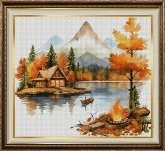 Сезонни пейзажи Есенно спокойствие