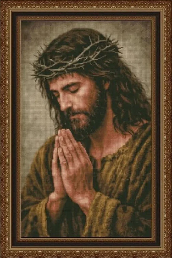 Религия Христос в молитва