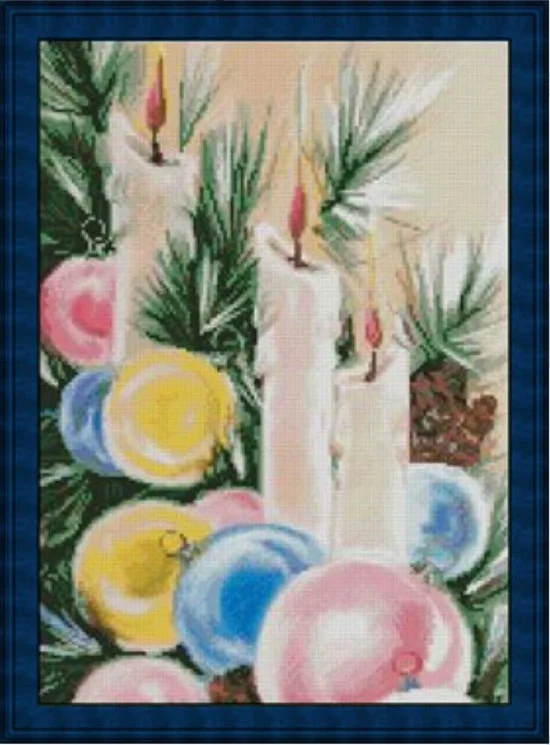 Сезонни пейзажи Коледна елхичка