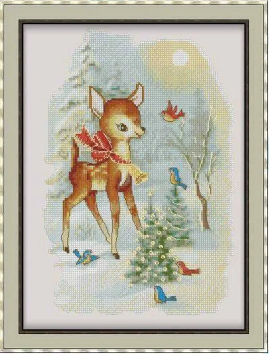 Сезонни пейзажи Коледна сърничка