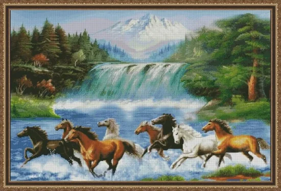 Животни Коне в галоп