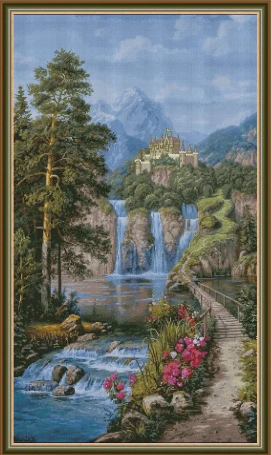 Сезонни пейзажи Кралските водопади