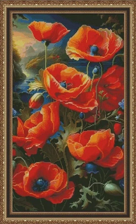 Цветя Красиви макове