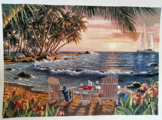 Летен залез