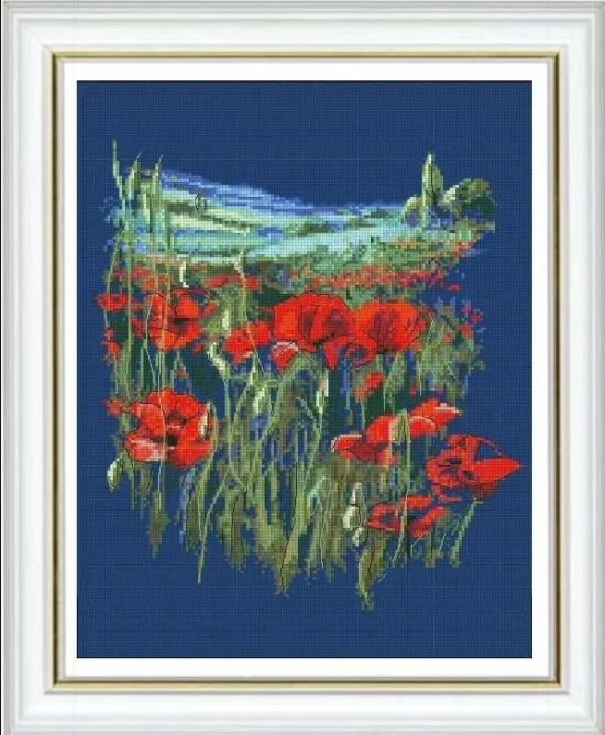 Сезонни пейзажи Маково лято