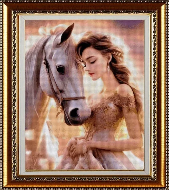 Образи Милувката на белия кон