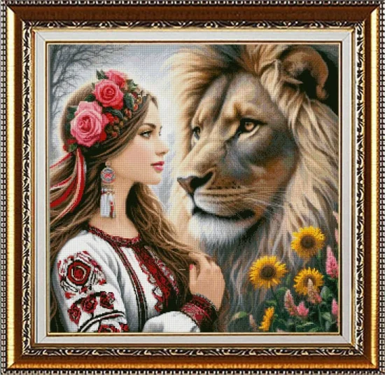 Фолклор Момата и лъва