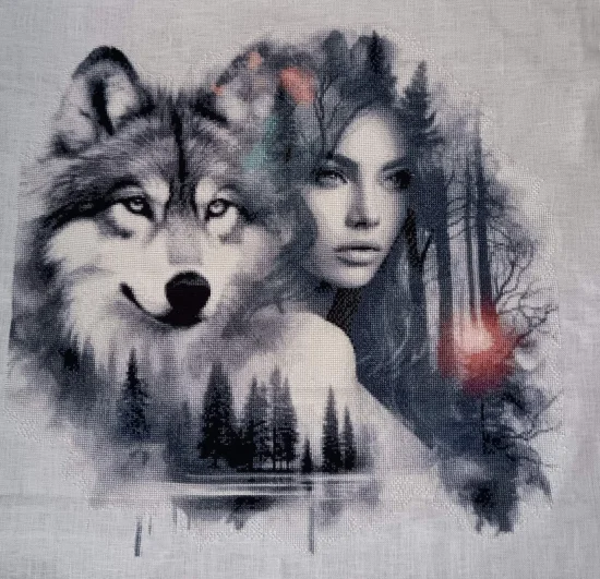 Момиче с вълк