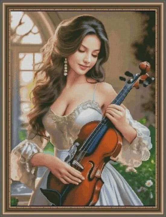 Образи Момичето с цигулката