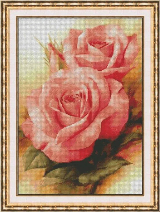 Цветя Нежни рози