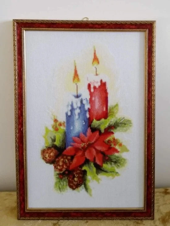 Новогодишни свещи