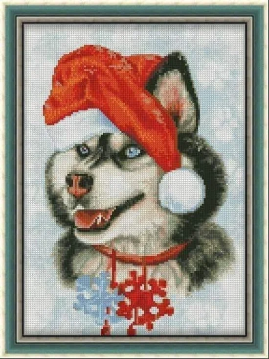 Животни Новогодишно хъски