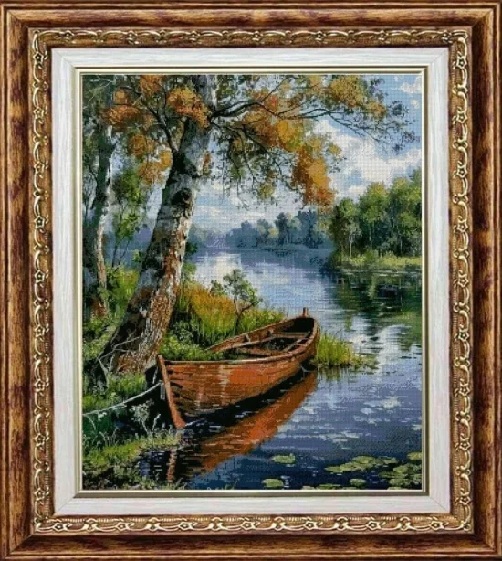 Сезонни пейзажи Огледално езеро