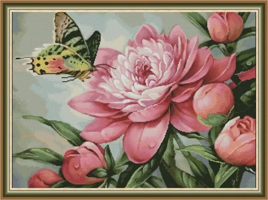 Цветя Полетът на пеперудата