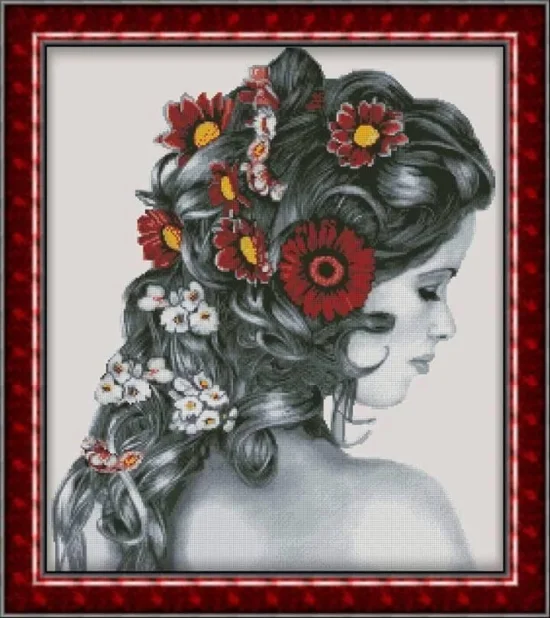 Дами Пролет в косите