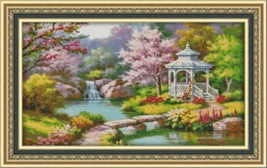 Сезонни пейзажи Пролетна приказка