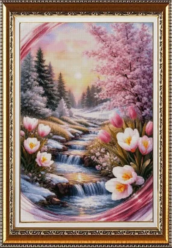 Сезонни пейзажи Пролетно пробуждане