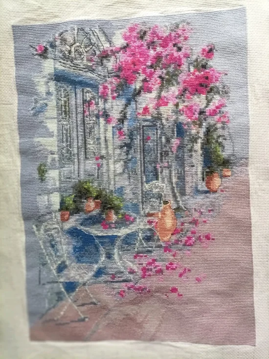 Розови глицинии