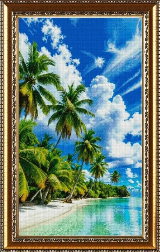 Сезонни пейзажи Синята лагуна