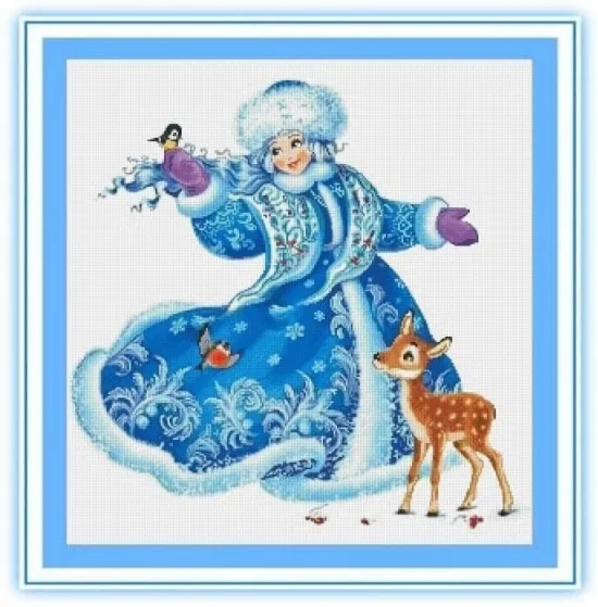 Сезонни пейзажи Снегурочка