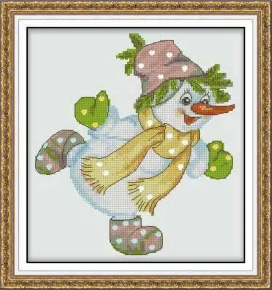 Сезонни пейзажи Снежен танц