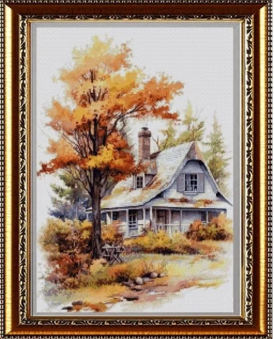 Сезонни пейзажи Тиха есен