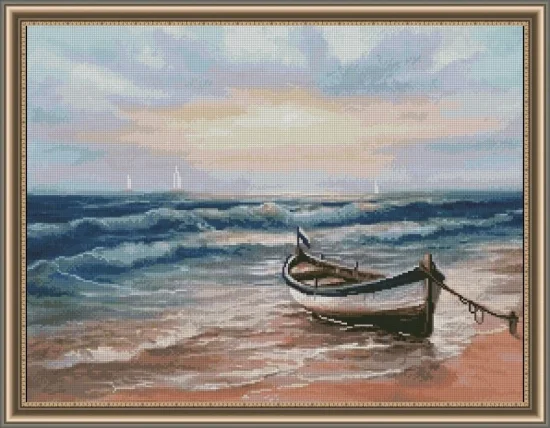 Сезонни пейзажи В топлината на изгрева