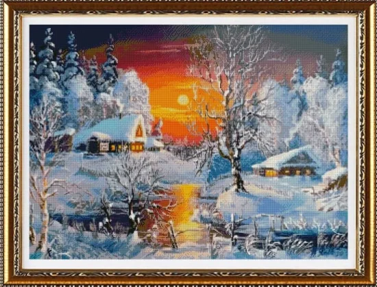 Сезонни пейзажи Зимна феерия