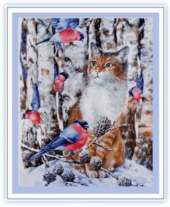 Животни Зимно коте