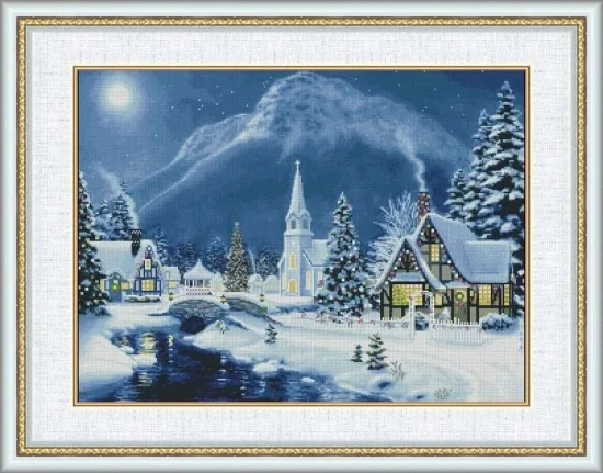 Сезонни пейзажи Зимно вълшебство