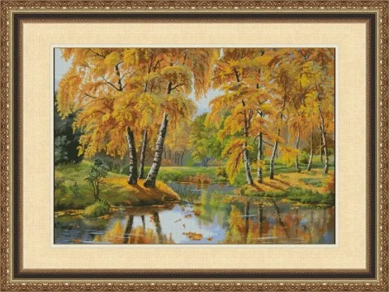 Сезонни пейзажи Златна есен