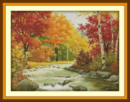 Сезонни пейзажи Златните багри на есента